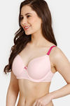 Rosaline Padded Wired 3/4th Coverage T-Shirt Bra - Fairy Tale — thumbnail 3